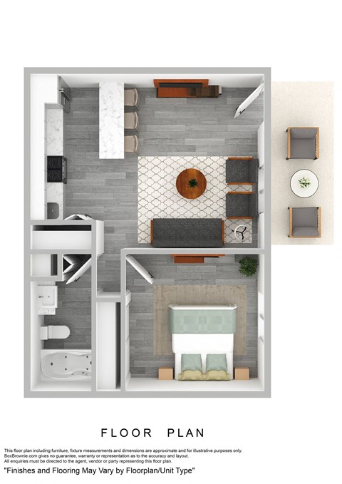 One Bedroom La Lomita Apartment in Tucson Arizona 2024